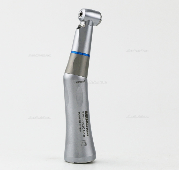 Being® Rose 202-CA(PB) Fiber Optic Contra Angle Handpiece Inner Water Spray KAVO Compatible